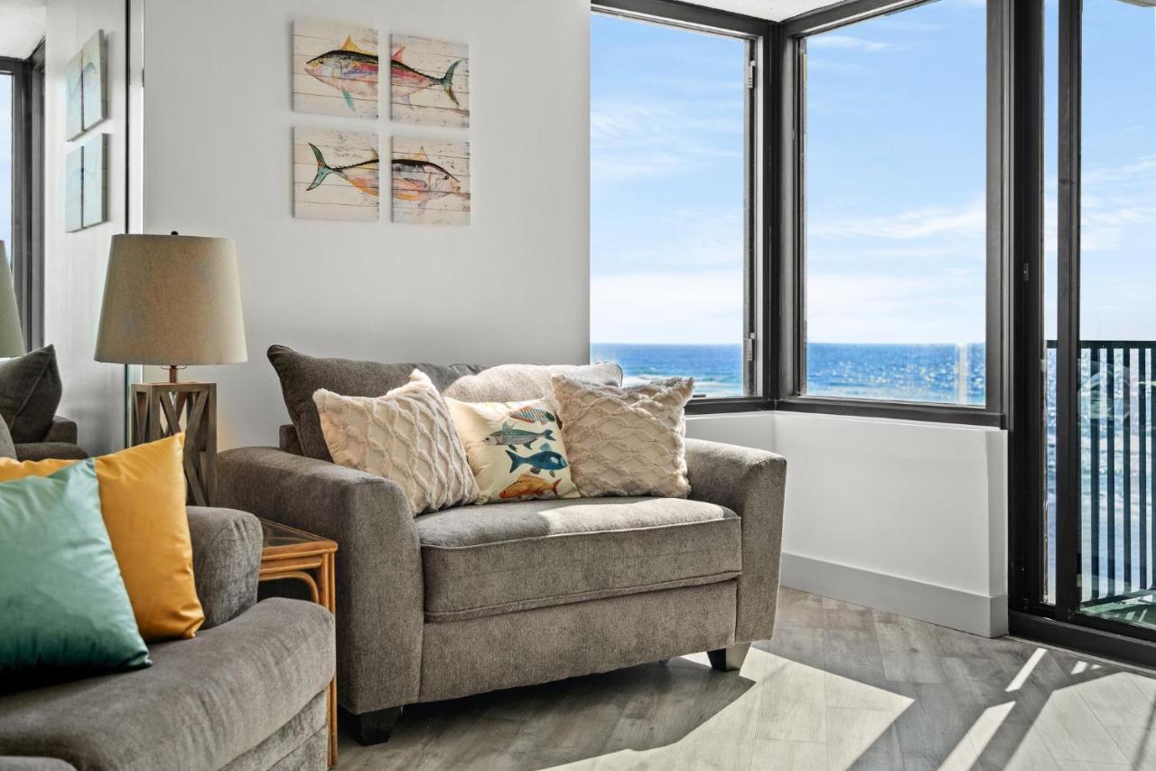 Ocean Front Views & Open Kitchen - Sunbird 603E Daire Panama City Beach Dış mekan fotoğraf
