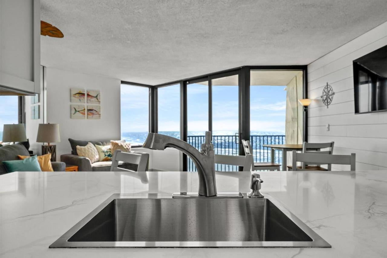 Ocean Front Views & Open Kitchen - Sunbird 603E Daire Panama City Beach Dış mekan fotoğraf